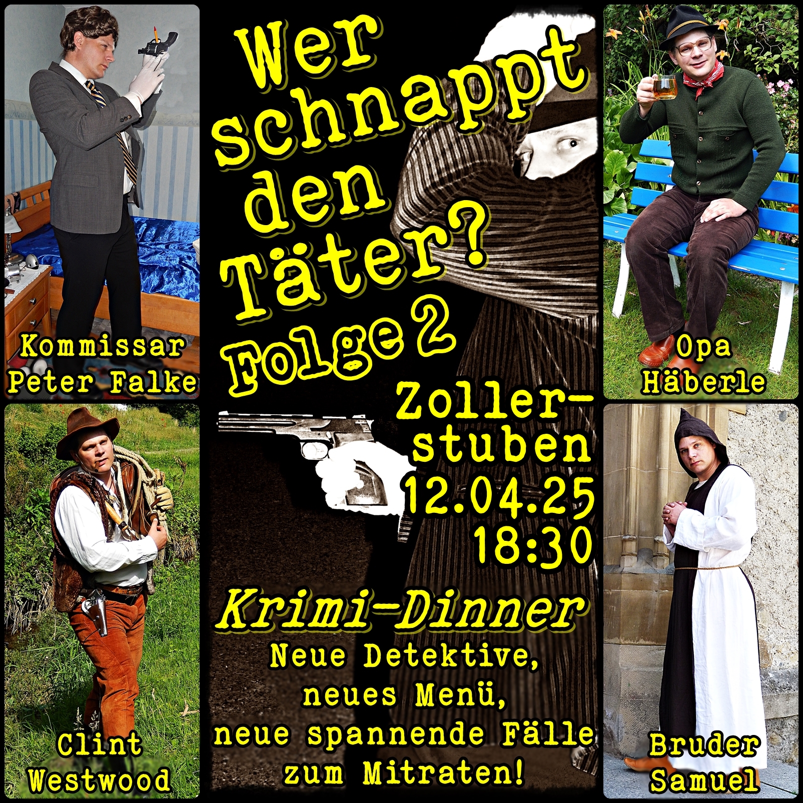 Krimidinner Plakat